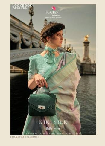 KIKI SILK BY RAJTEX SATIN SILK SAREE MANUFACTURER IN INDIA